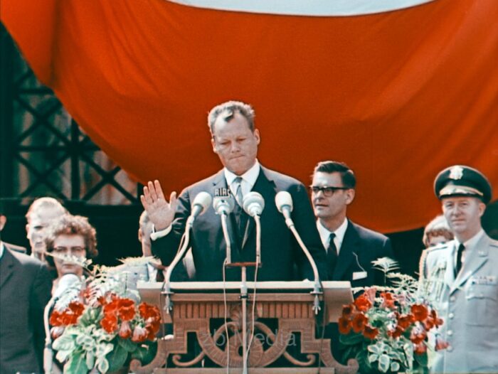 Präsident John F. Kennedy Deutschlandbesuch 1963