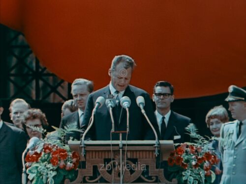 Präsident John F. Kennedy Deutschlandbesuch 1963