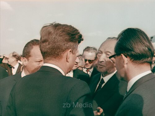 Präsident John F. Kennedy Deutschlandbesuch 1963