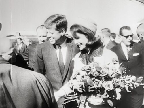 Präsident John F. Kennedy und Jacqueline Dallas 1963