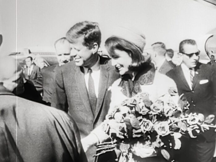 Präsident John F. Kennedy und Jacqueline Dallas 1963