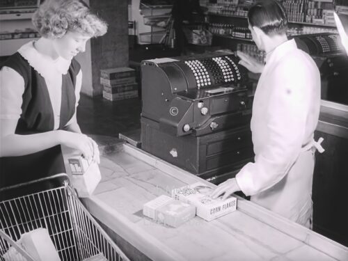 Supermarkt Berlin 1955