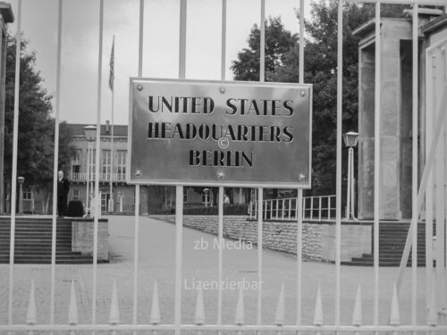 US Hauptquartier in Berlin 1955