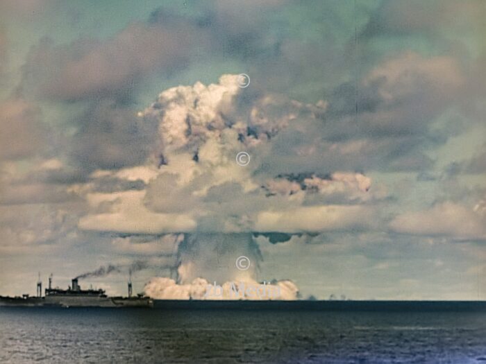 Atombombenexplosion Bikini Atoll