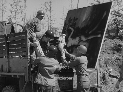 Bergung von Raubkunst in Berchtesgaden 1945