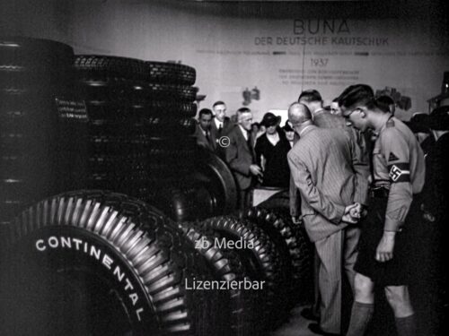 Continental Reifen auf Industrieausstellung 1937