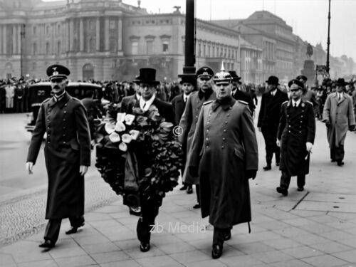 Kranzniederlegung an der Neuen Wache Berlin 1937