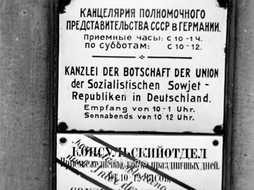 Sowjetische Botschaft in Berlin 1937