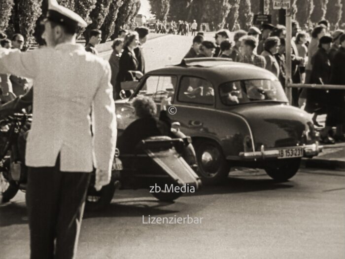 Straßenverkehr in Berlin 1960