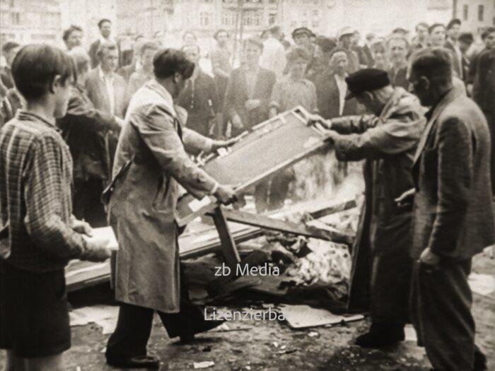 Menschenmenge in Berlin am 17. Juni 1953