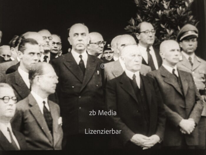 Schweigeminute für Opfer des Aufstands in Berlin im Juni 1953