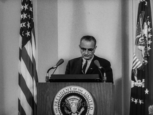 Lyndon B. Johnson. Ansprache Tonkin Zwischenfall 1964