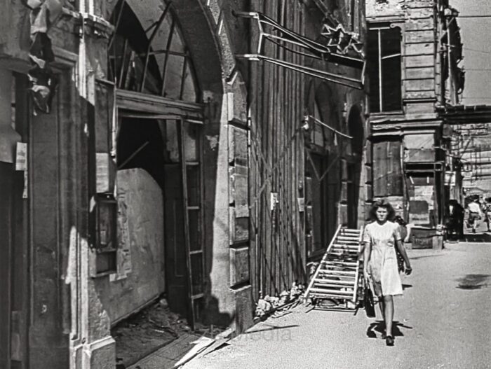 Stadtbild im Tal München Sommer 1946