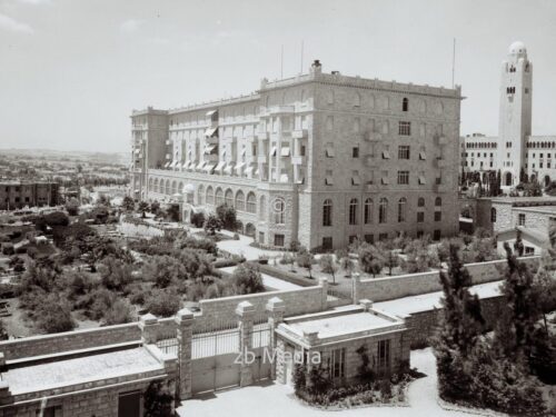 King David Hotel Jerusalem 1935