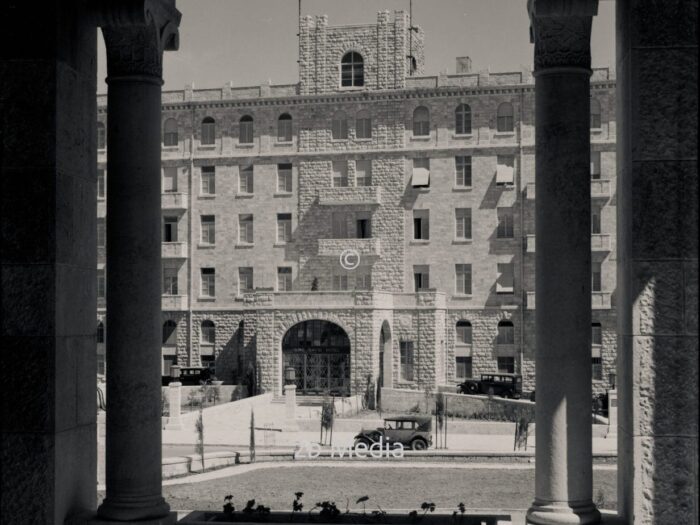 King David Hotel Jerusalem 1935