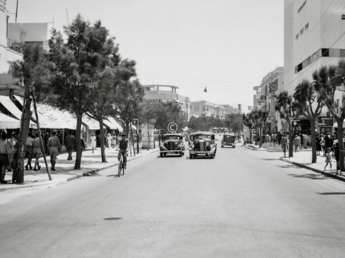 Stadtbild - Straßen in Tel Aviv 1935