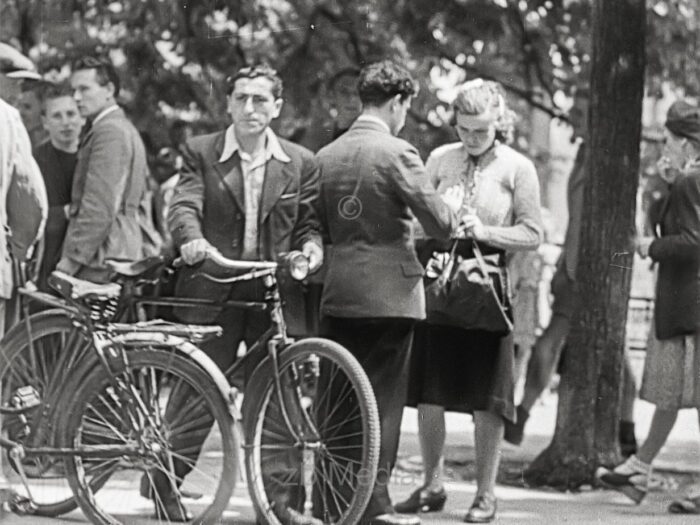 Schwarzmarkt-Razzia in München 1946