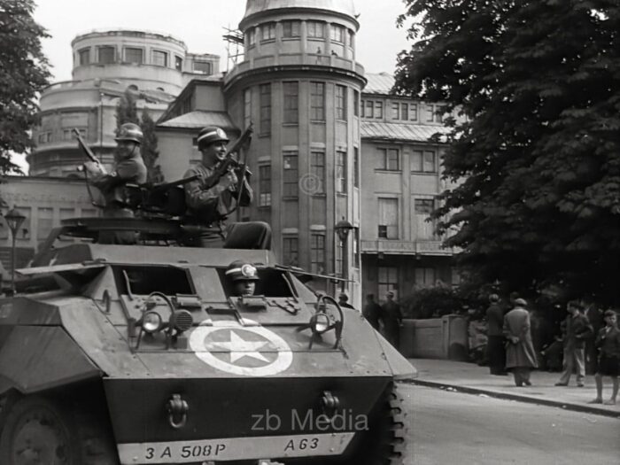 Schwarzmarkt-Razzia in München 1946