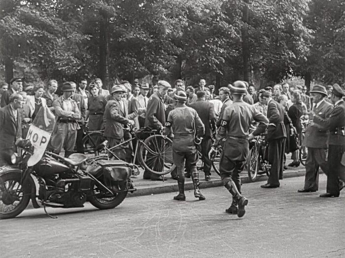 Schwarzmarkt-Razzia in München 1946