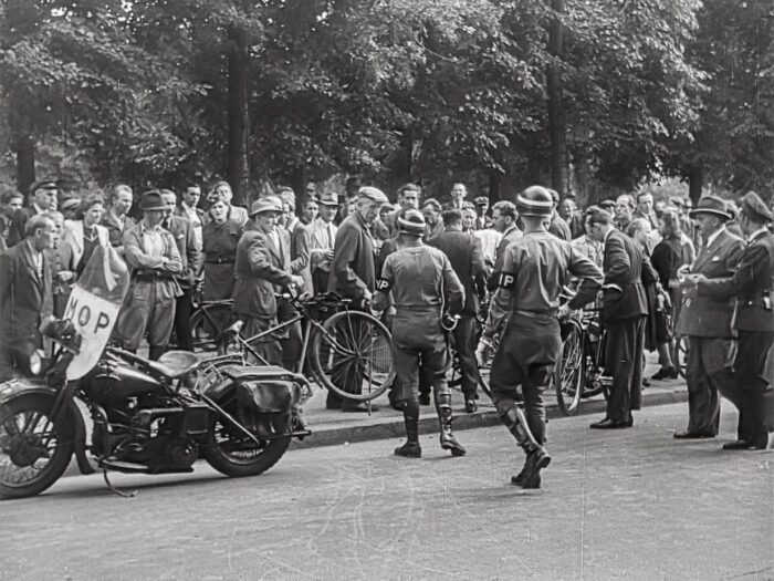 Schwarzmarkt-Razzia in München 1946