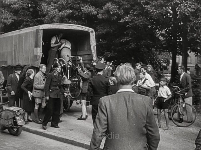 Schwarzmarkt-Razzia in München 1946