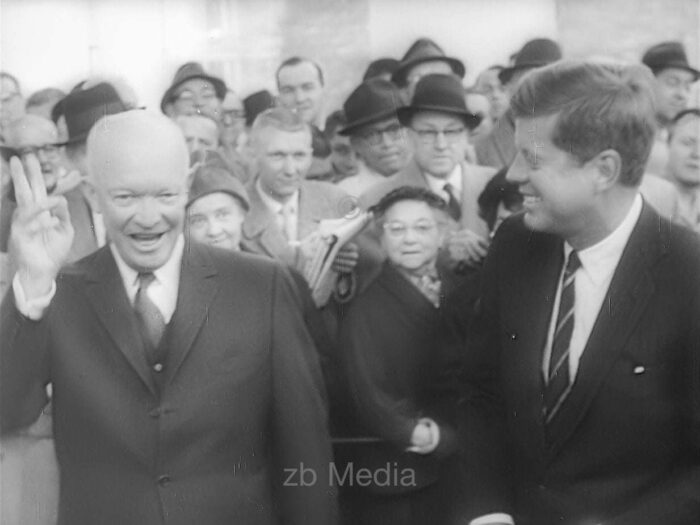 President Elect John F. Kennedy mit Dwight D. Eisenhower