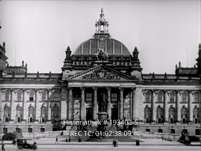 Reichstag in Berlin 1914